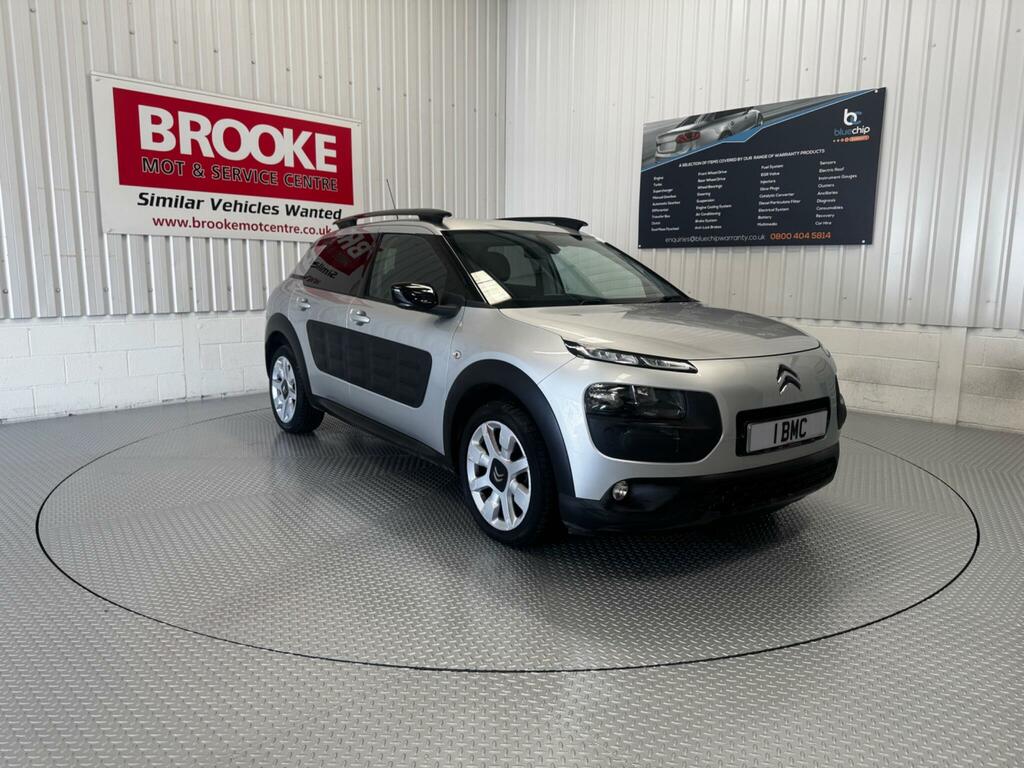 Citroen C4 Cactus 1.6 Bluehdi Flair Euro 6 Ss Silver