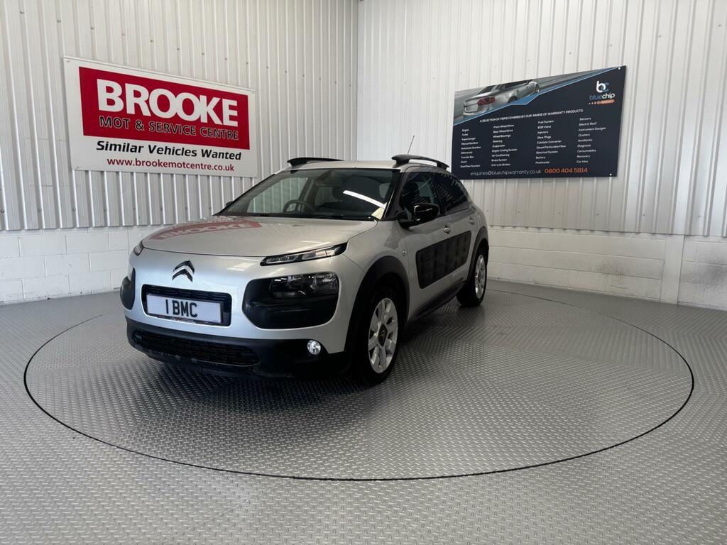 Citroen C4 Cactus 1.6 Bluehdi Flair Euro 6 Ss Silver #3
