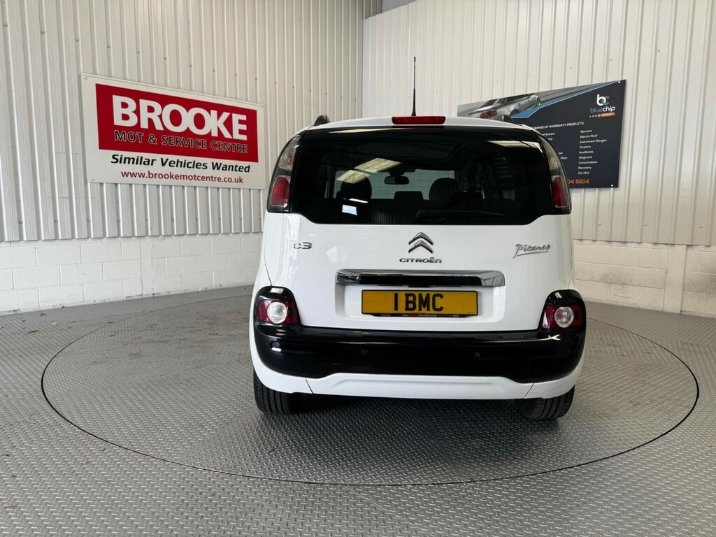 Citroen C3 Picasso 1.2 Puretech Platinum Euro 6 HX67XMK White #6