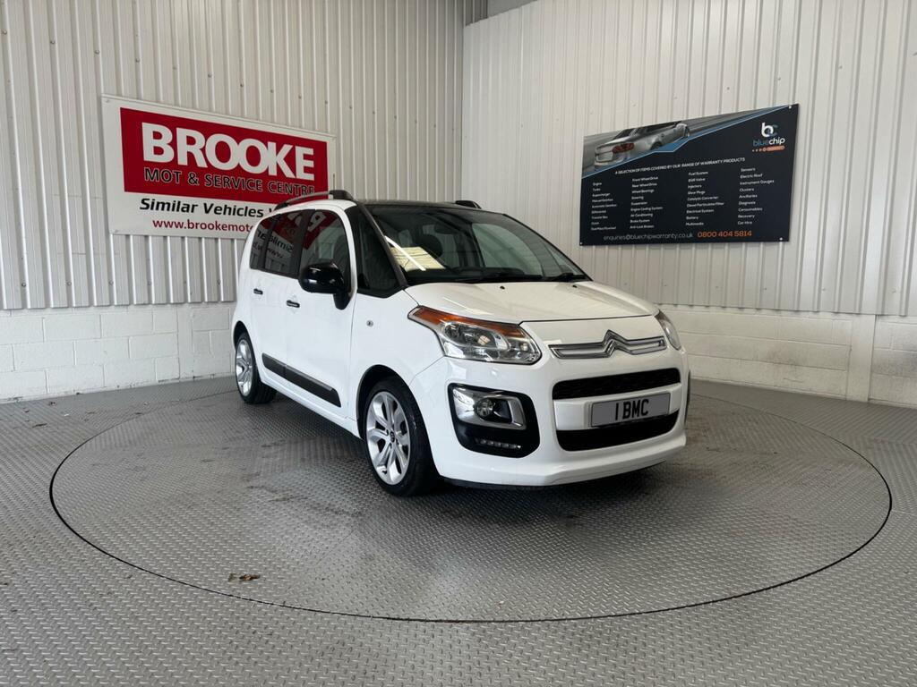 Citroen C3 Picasso 1.2 Puretech Platinum Euro 6 White