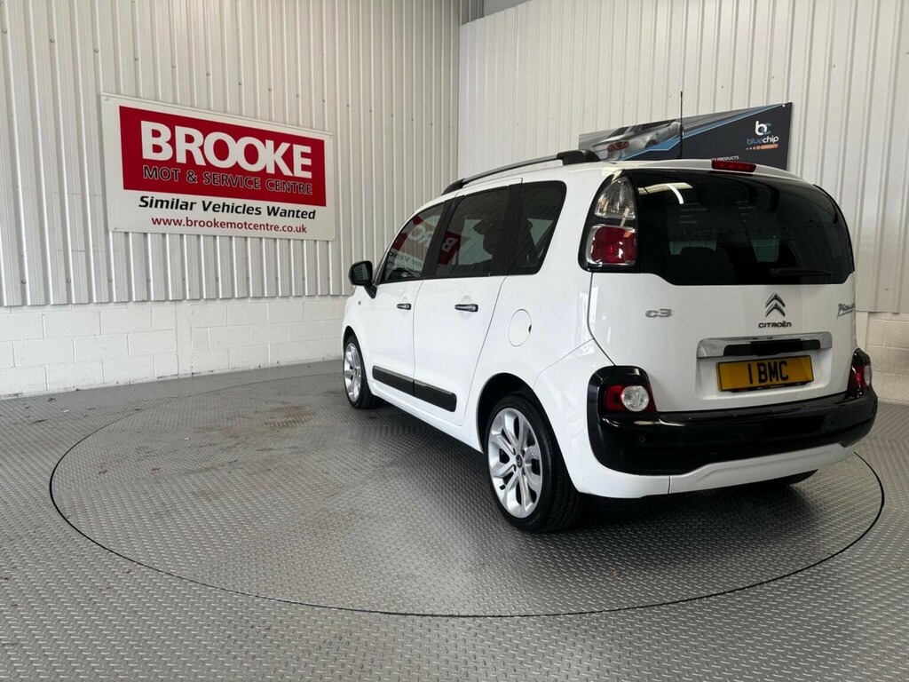 Citroen C3 Picasso 1.2 Puretech Platinum Euro 6 HX67XMK White #5
