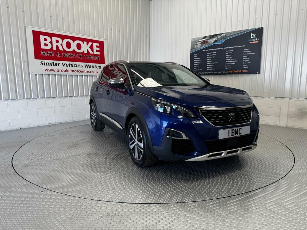 Peugeot 3008 2.0 Bluehdi Gt Eat 6Spd Euro 6 Ss Blue