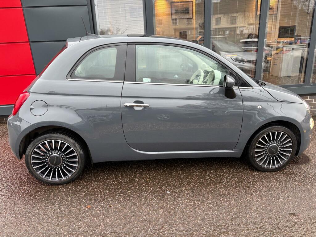 Fiat 500 1.2 Lounge Euro 6 Ss GN19OGZ Grey #5
