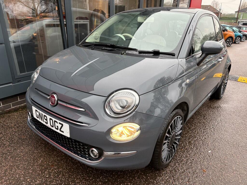 Fiat 500 1.2 Lounge Euro 6 Ss GN19OGZ Grey #2