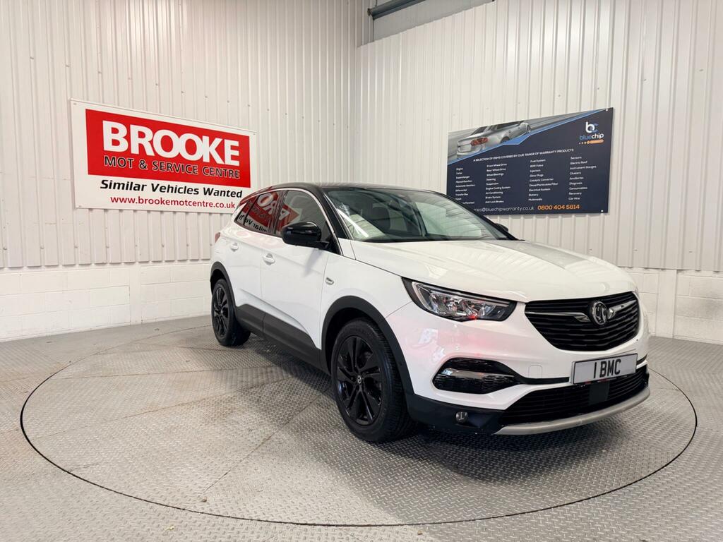 Vauxhall Grandland X 1.2 Turbo Sri Nav Euro 6 Ss White