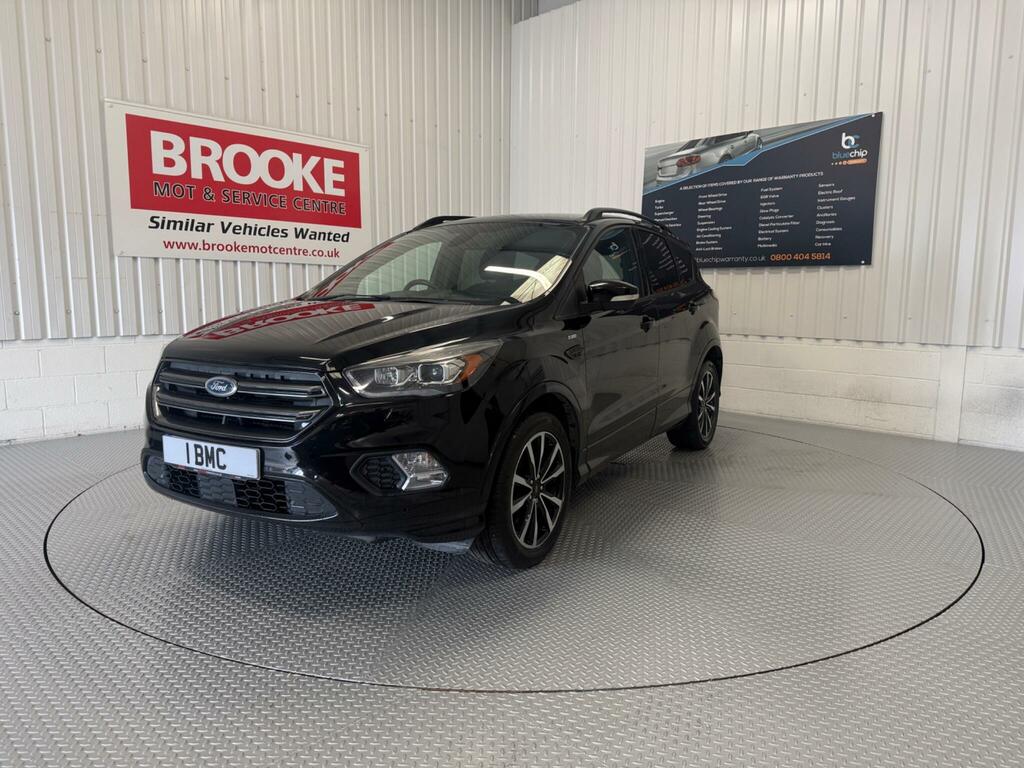 Ford Kuga 2.0 Tdci Ecoblue St-line Euro 6 Ss EY17NCC Black #2
