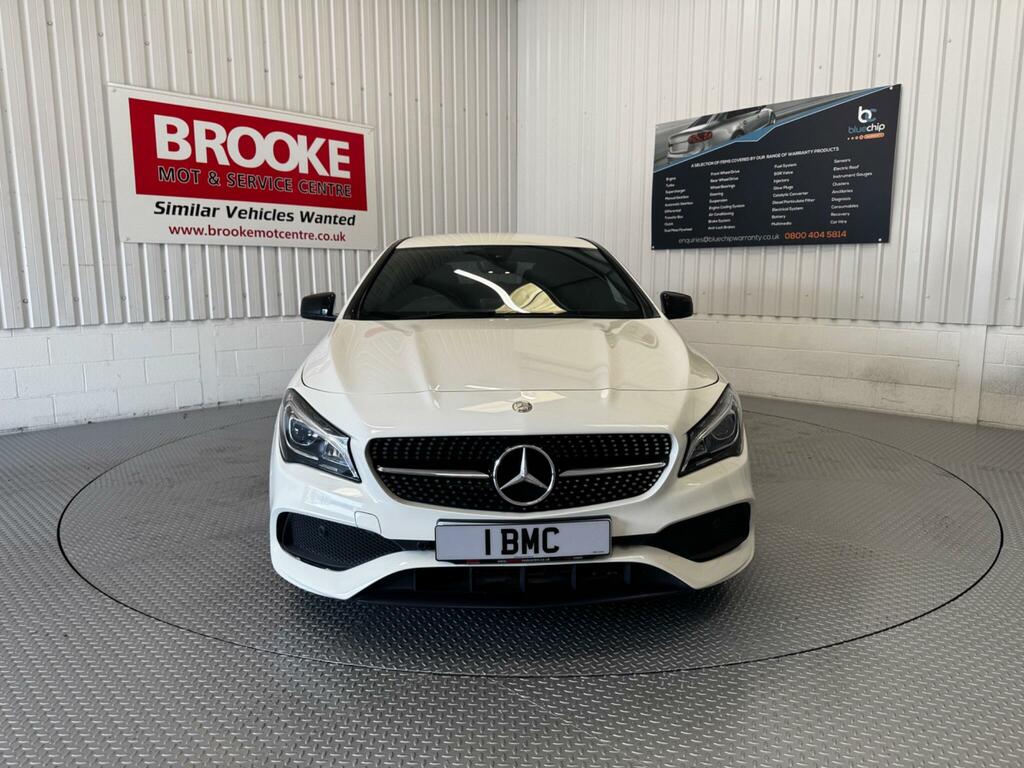 Mercedes-Benz CLA Class 2.1 Cla200d Amg Line Coupe Euro 6 Ss FD66UVL White #2