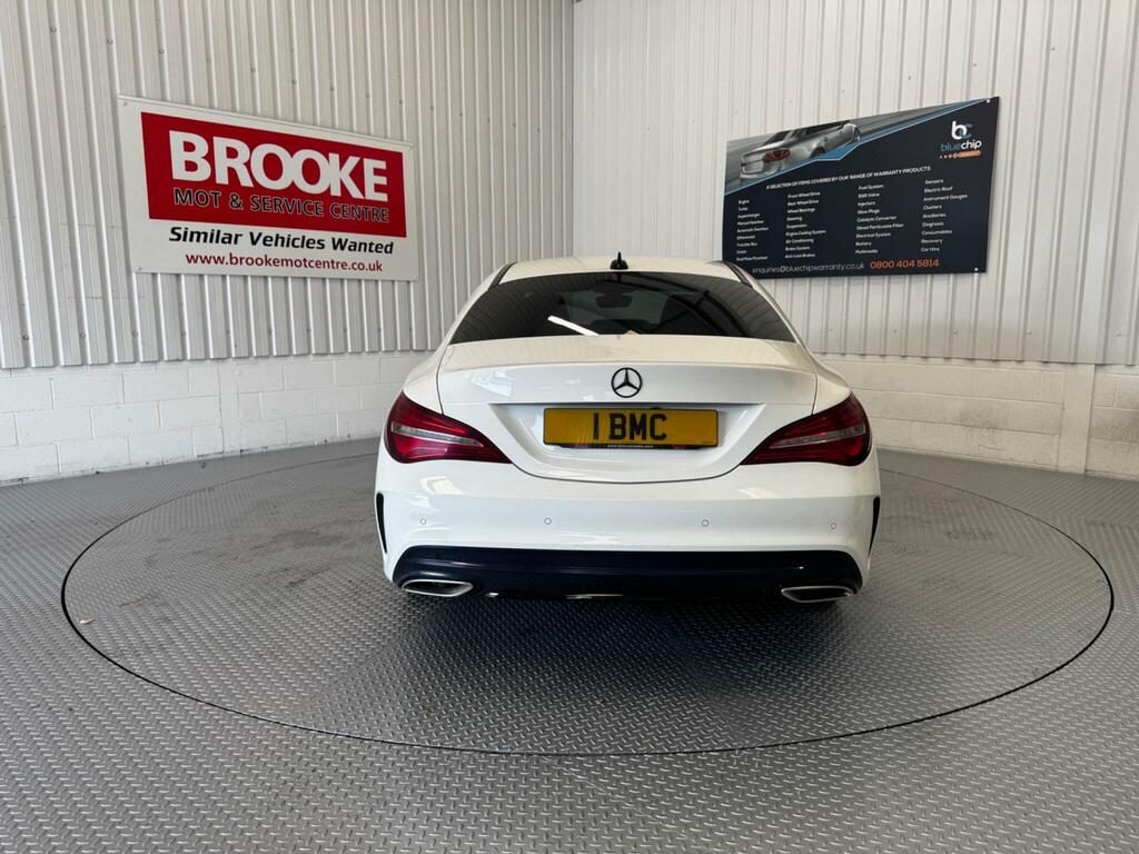 Mercedes-Benz CLA Class 2.1 Cla200d Amg Line Coupe Euro 6 Ss FD66UVL White #6