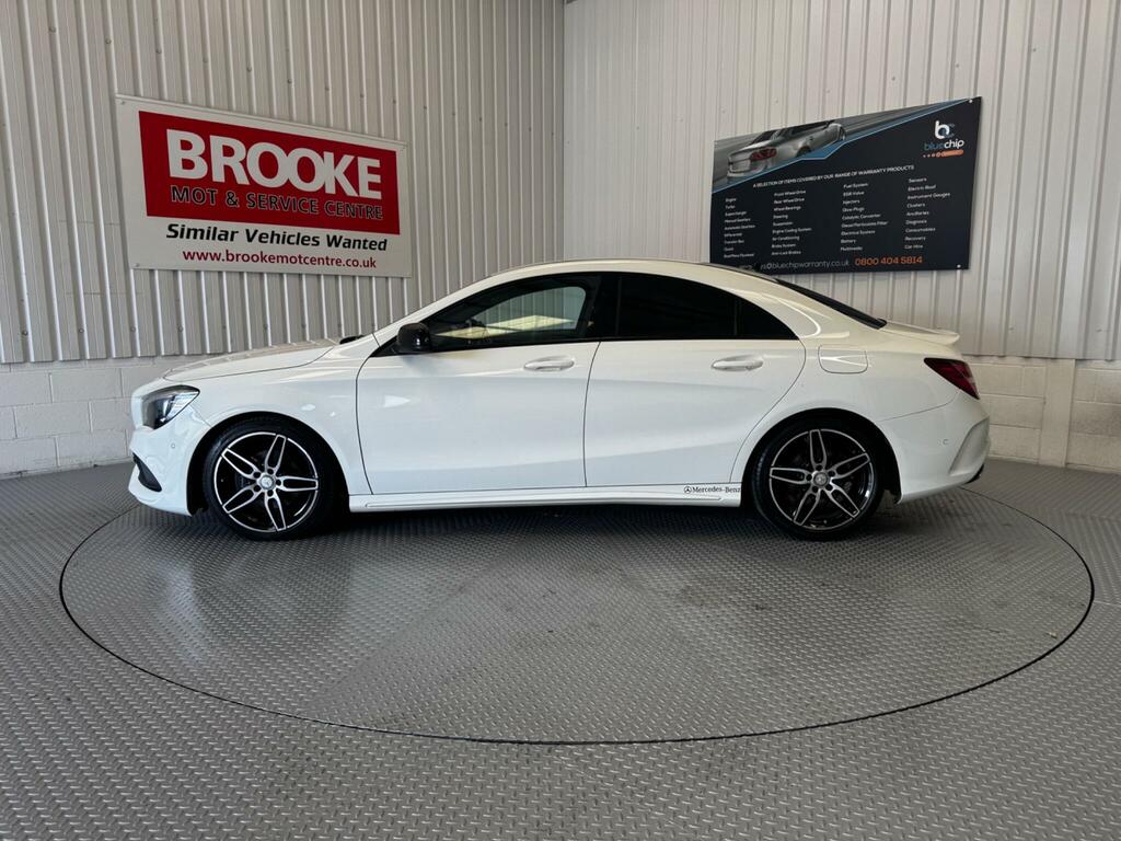 Mercedes-Benz CLA Class 2.1 Cla200d Amg Line Coupe Euro 6 Ss FD66UVL White #4