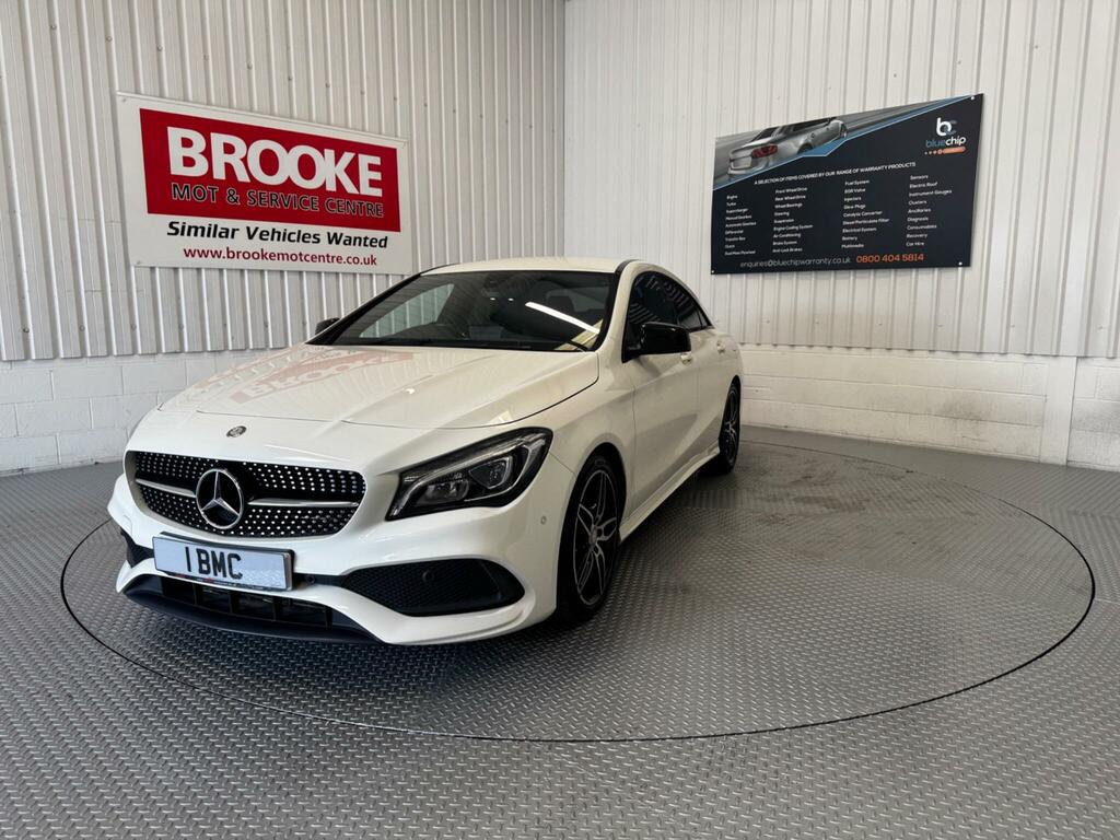 Mercedes-Benz CLA Class 2.1 Cla200d Amg Line Coupe Euro 6 Ss FD66UVL White #3