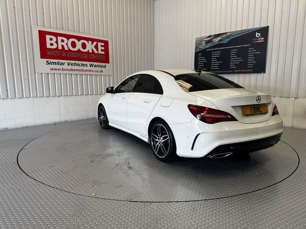 Mercedes-Benz CLA Class 2.1 Cla200d Amg Line Coupe Euro 6 Ss FD66UVL White #5