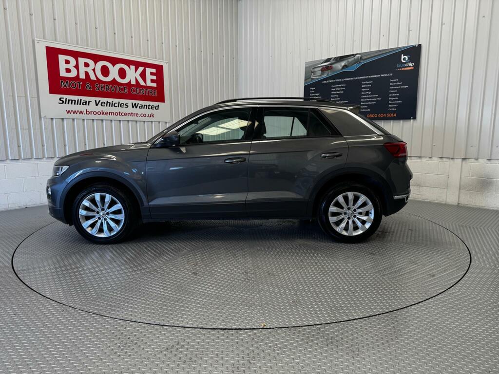 Volkswagen T-Roc 1.0 Tsi Se Euro 6 Ss YF68FSL Grey #4