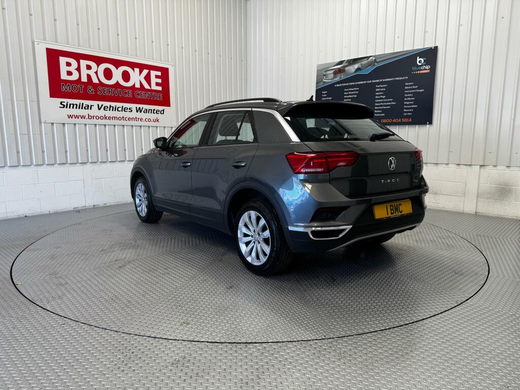Volkswagen T-Roc 1.0 Tsi Se Euro 6 Ss YF68FSL Grey #5