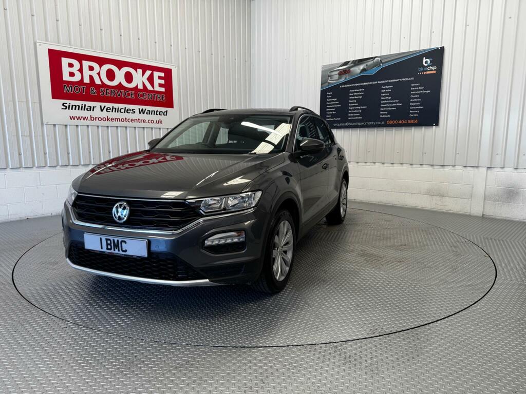 Volkswagen T-Roc 1.0 Tsi Se Euro 6 Ss YF68FSL Grey #3