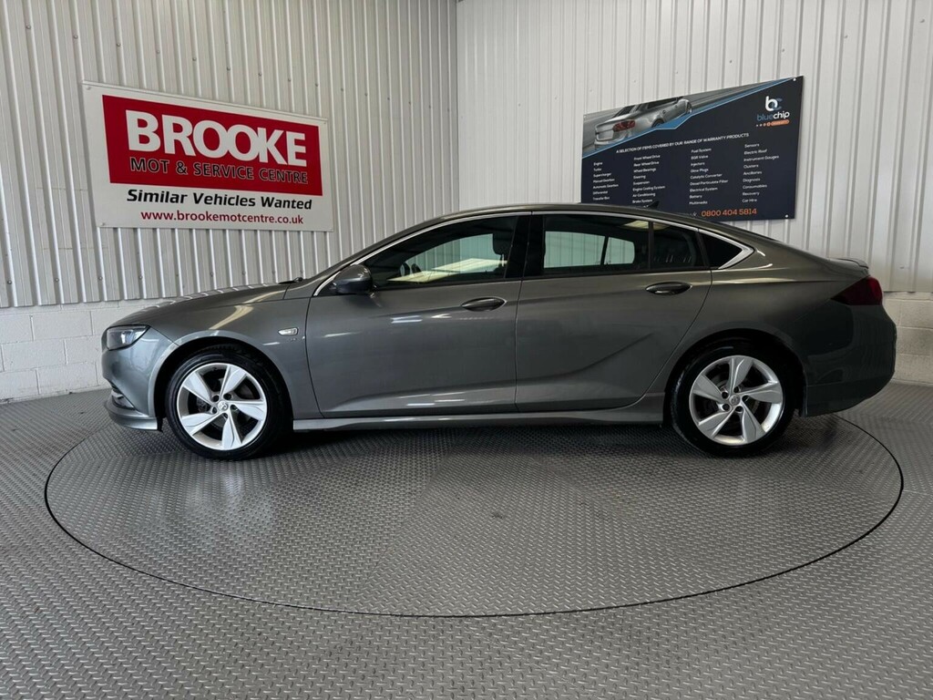 Vauxhall Insignia Hatchback 1.5I Turbo Gpf Sri VX Line Nav Grand Spo MV68ZPS Grey #4