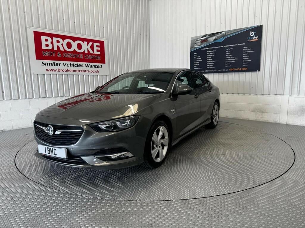 Vauxhall Insignia Hatchback 1.5I Turbo Gpf Sri VX Line Nav Grand Spo MV68ZPS Grey #3