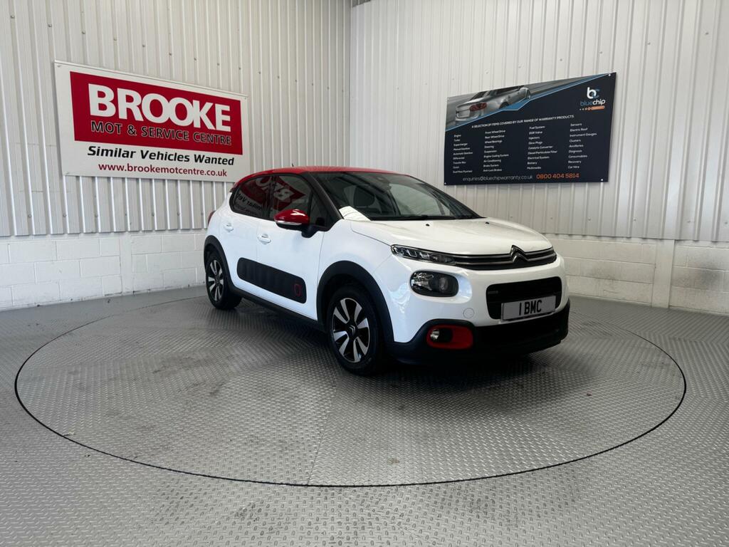 Citroen C3 1.2 Puretech Flair Euro 6 White