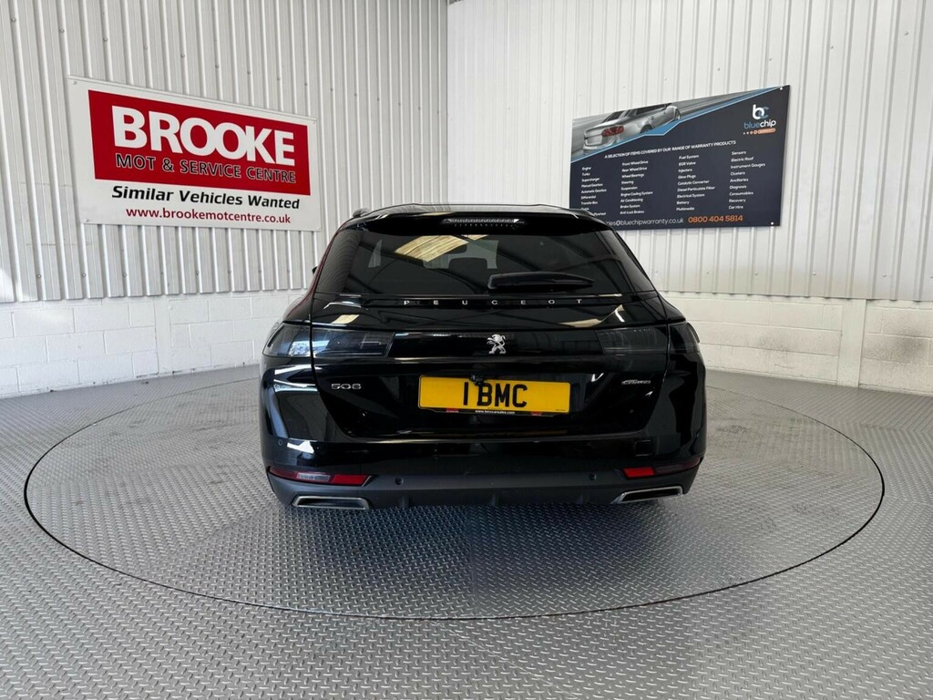 Peugeot 508 SW Estate 1.2 Puretech Gt Line Eat Euro 6 Ss Black #6