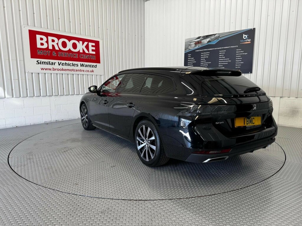 Peugeot 508 SW Estate 1.2 Puretech Gt Line Eat Euro 6 Ss Black #5