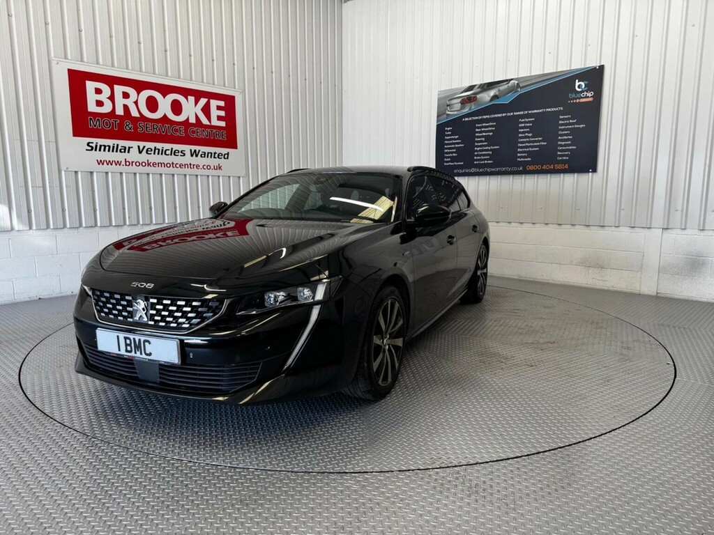 Peugeot 508 SW Estate 1.2 Puretech Gt Line Eat Euro 6 Ss Black #3