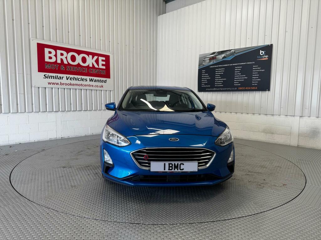 Ford Focus 1.0T Ecoboost Titanium Euro 6 Ss LN68VDA Blue #3