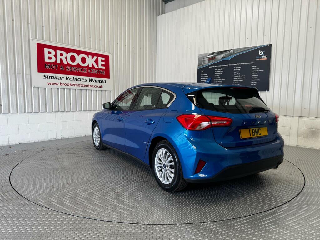 Ford Focus 1.0T Ecoboost Titanium Euro 6 Ss LN68VDA Blue #6