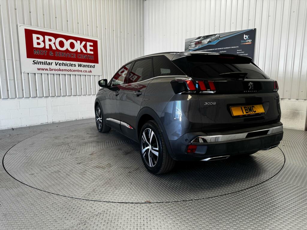 Peugeot 3008 1.6 Bluehdi Gt Line Euro 6 Ss Grey #5