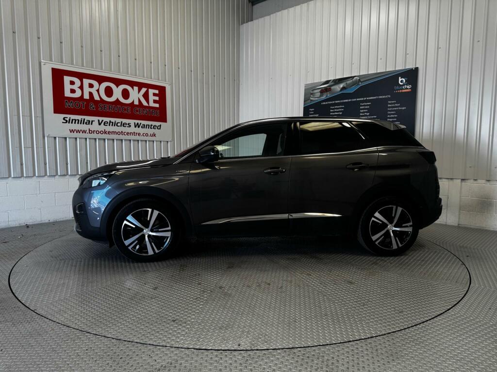 Peugeot 3008 1.6 Bluehdi Gt Line Euro 6 Ss Grey #4