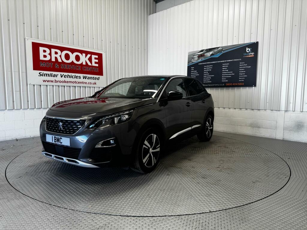 Peugeot 3008 1.6 Bluehdi Gt Line Euro 6 Ss Grey #3