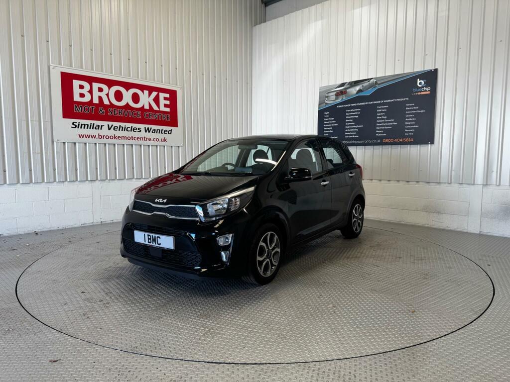 Kia Picanto 1.0 Dpi 3 Amt Euro 6 Ss AO23ZDD Black #3