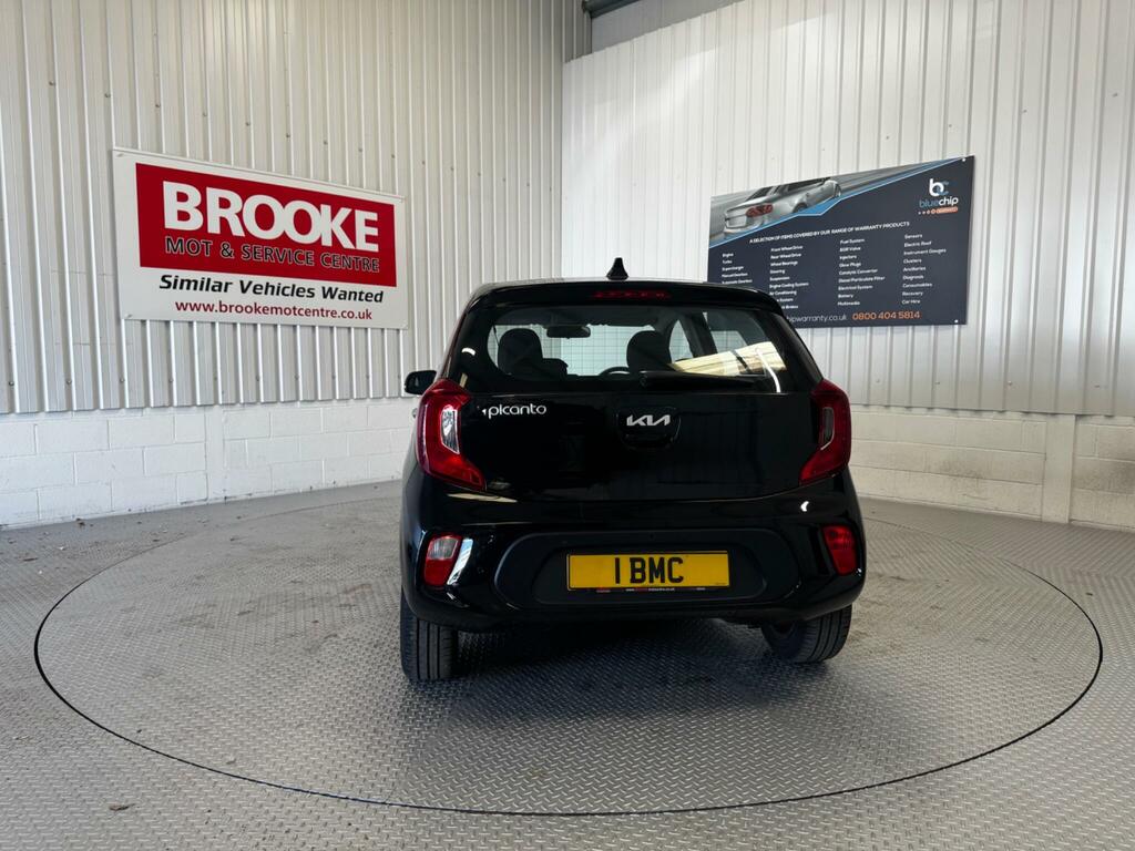 Kia Picanto 1.0 Dpi 3 Amt Euro 6 Ss AO23ZDD Black #6