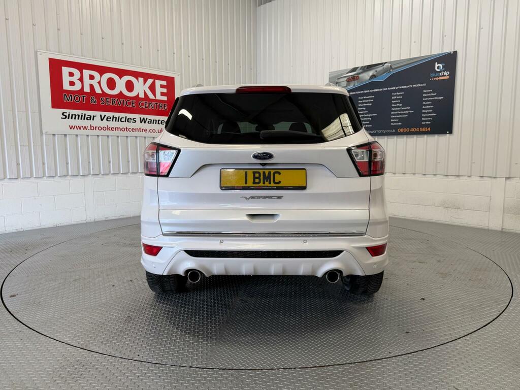 Ford Kuga 2.0 Tdci Vignale Powershift Awd Euro 6 Ss RJ69TVT White #5