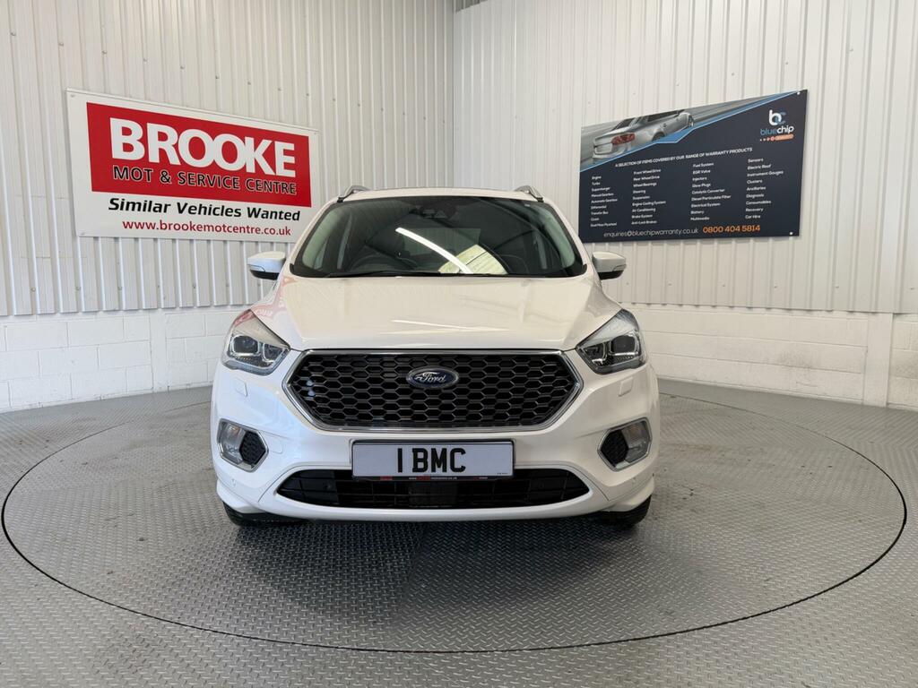 Ford Kuga 2.0 Tdci Vignale Powershift Awd Euro 6 Ss RJ69TVT White #6