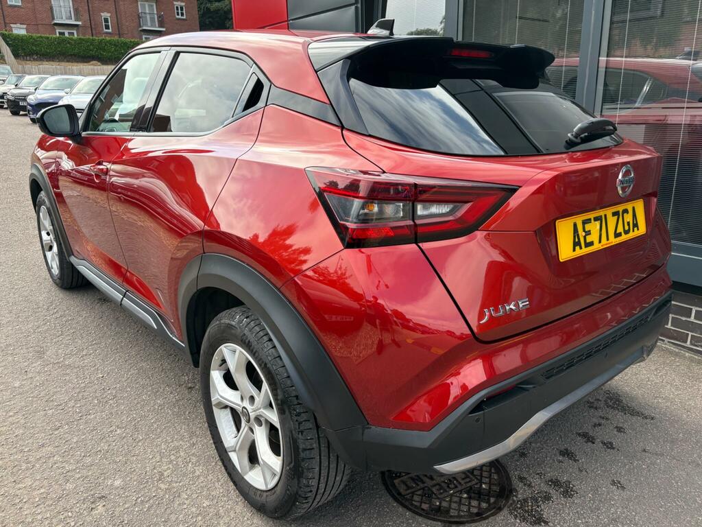 Nissan Juke 1.0 Dig-t Tekna Dct Euro 6 Ss AE71ZGA Red #4