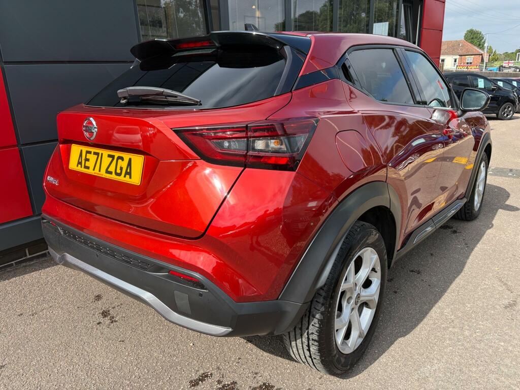 Nissan Juke 1.0 Dig-t Tekna Dct Euro 6 Ss AE71ZGA Red #3