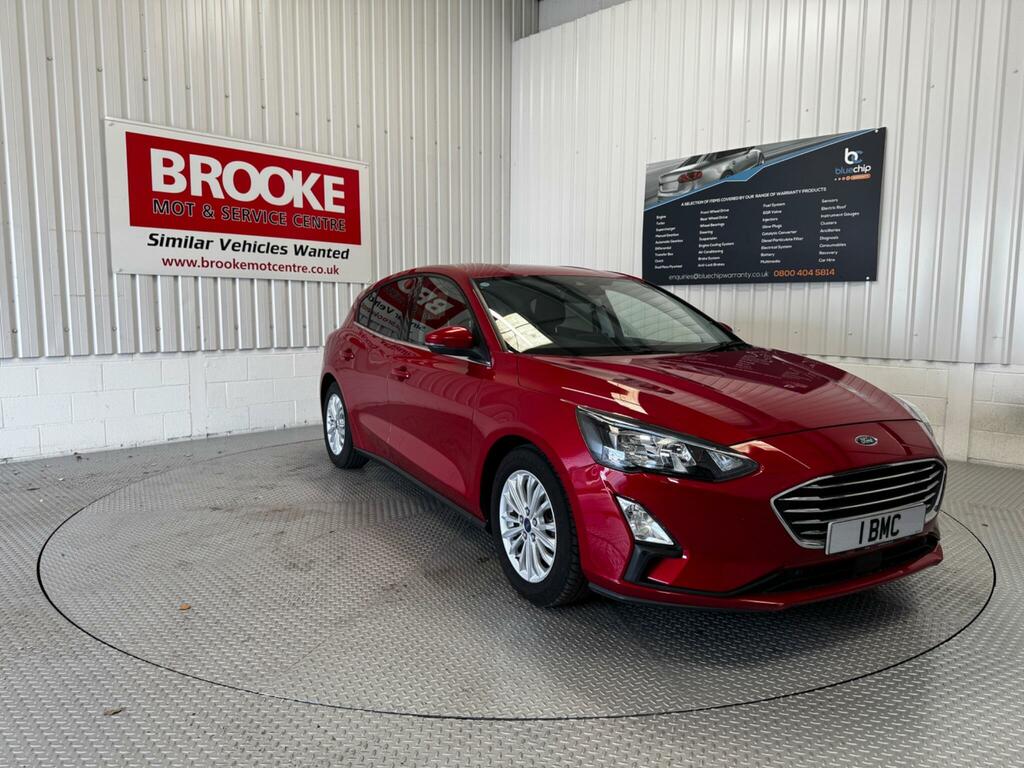 Ford Focus 1.0T Ecoboost Mhev Titanium Edition Euro 6 Ss 5 EJ70YSO Red