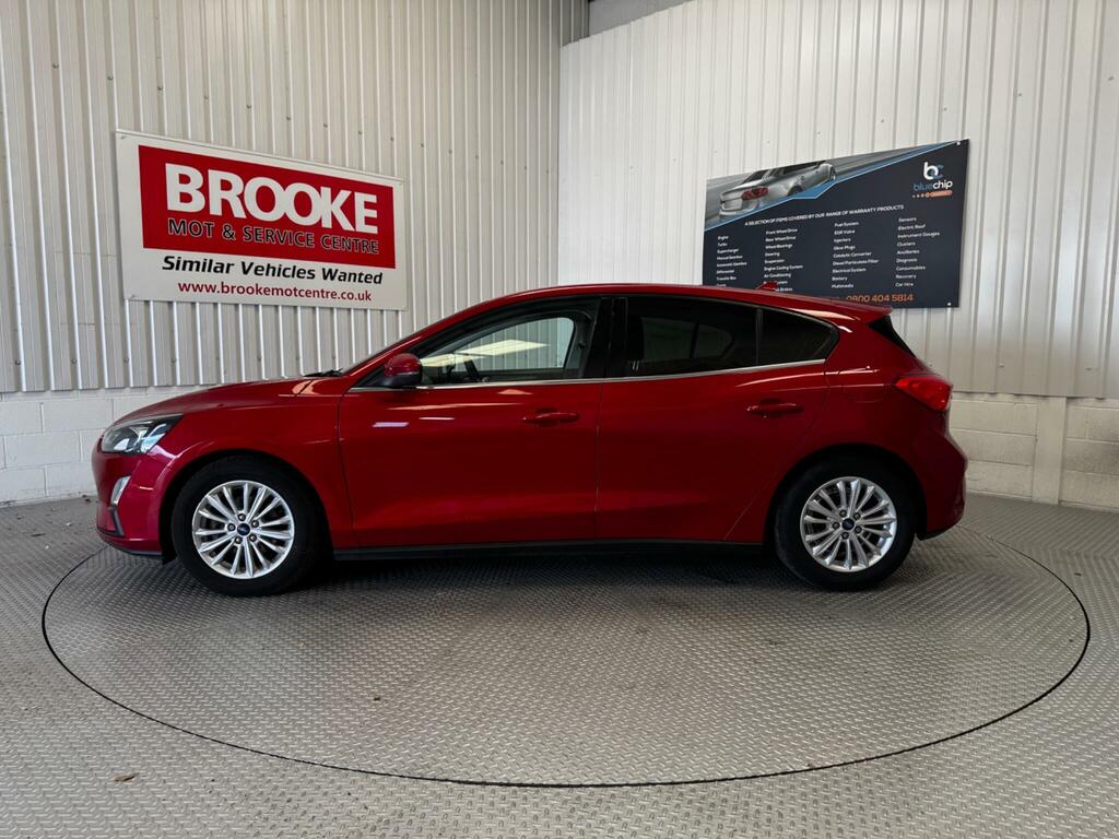Ford Focus 1.0T Ecoboost Mhev Titanium Edition Euro 6 Ss 5 EJ70YSO Red #4