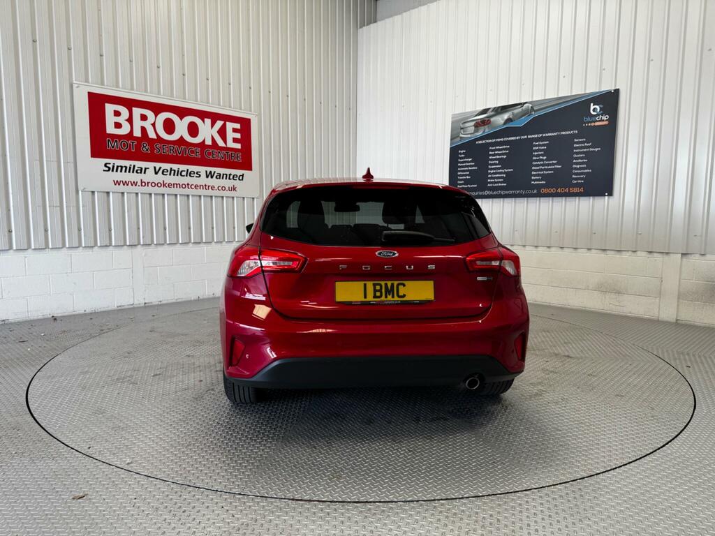 Ford Focus 1.0T Ecoboost Mhev Titanium Edition Euro 6 Ss 5 EJ70YSO Red #6