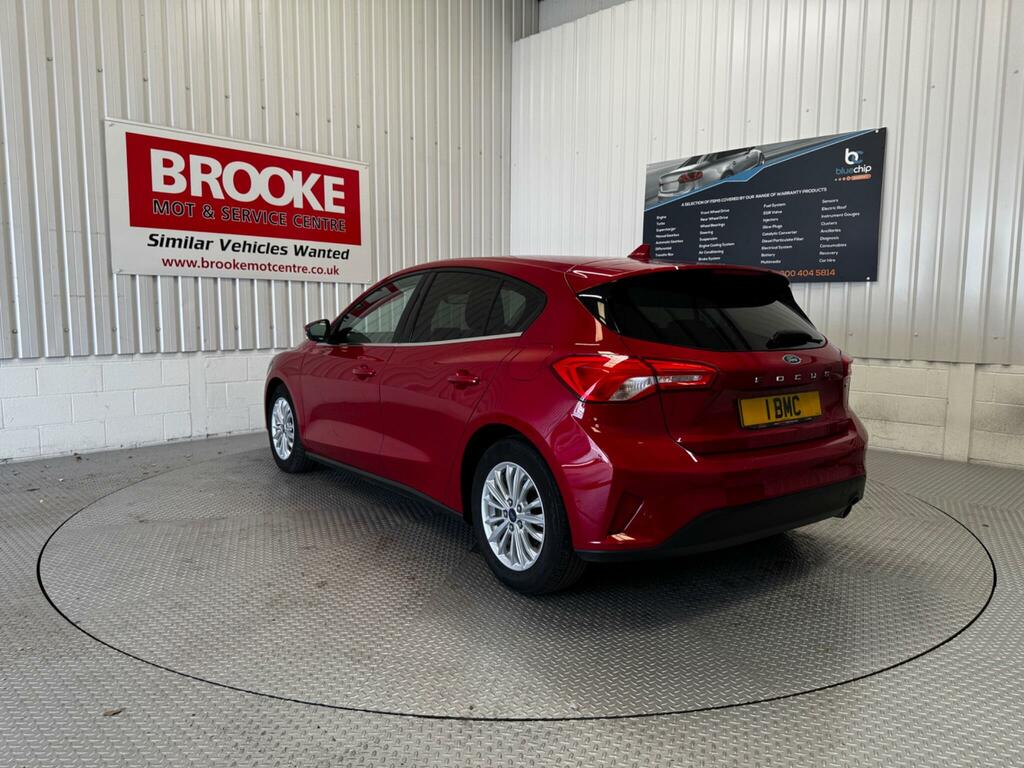 Ford Focus 1.0T Ecoboost Mhev Titanium Edition Euro 6 Ss 5 EJ70YSO Red #5