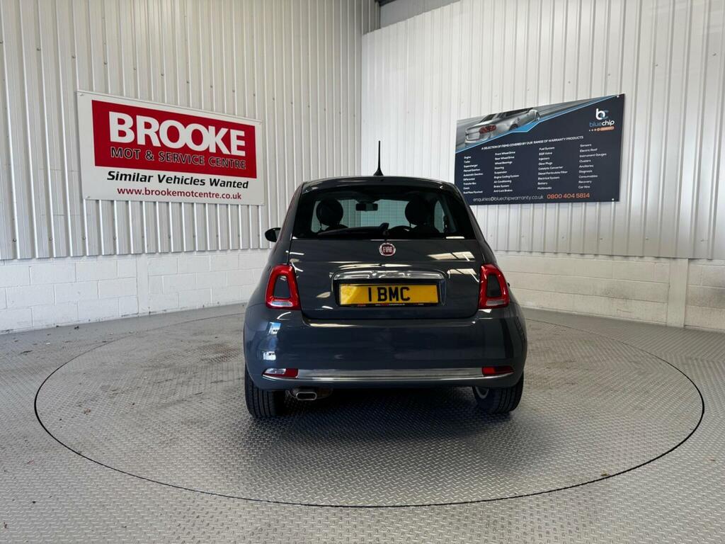 Fiat 500 1.2 Lounge Euro 6 Ss Grey #6