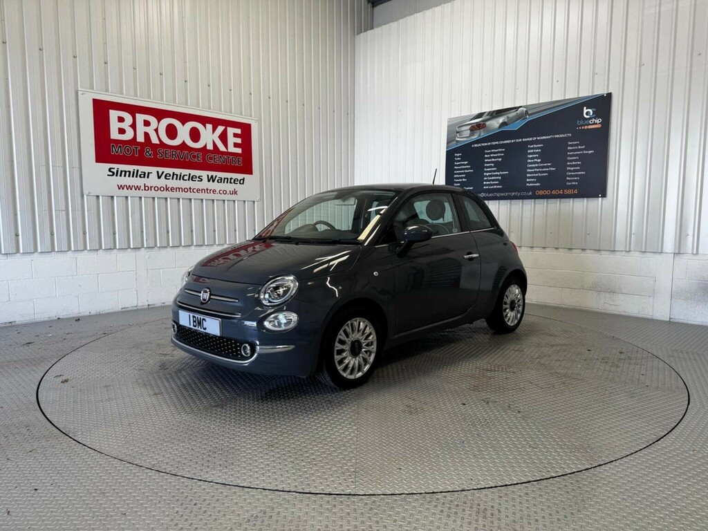 Fiat 500 1.2 Lounge Euro 6 Ss Grey #3