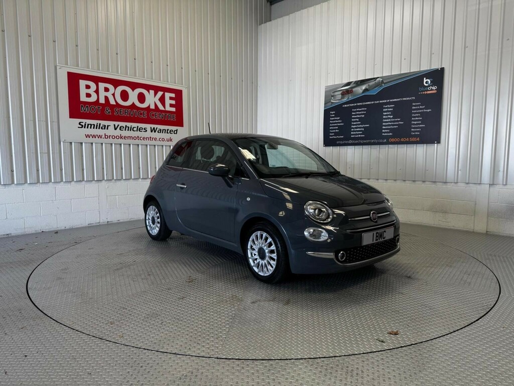 Fiat 500 1.2 Lounge Euro 6 Ss Grey