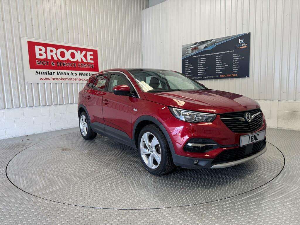 Vauxhall Grandland X 1.5 Turbo D Blueinjection Elite Nav Euro 6 Ss 5 Red