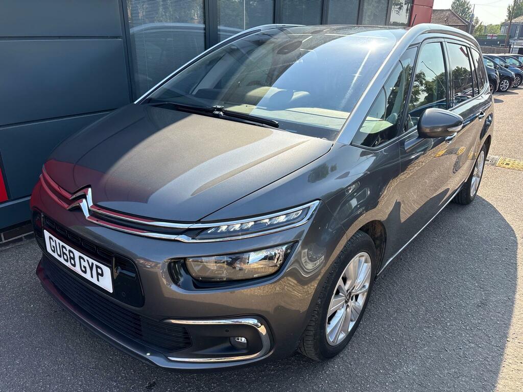 Citroen Grand C4 Picasso 1.6 Bluehdi Flair Eat6 Euro 6 Ss Grey #2