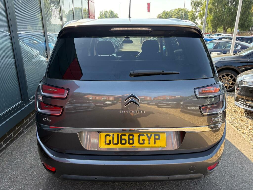 Citroen Grand C4 Picasso 1.6 Bluehdi Flair Eat6 Euro 6 Ss Grey #5