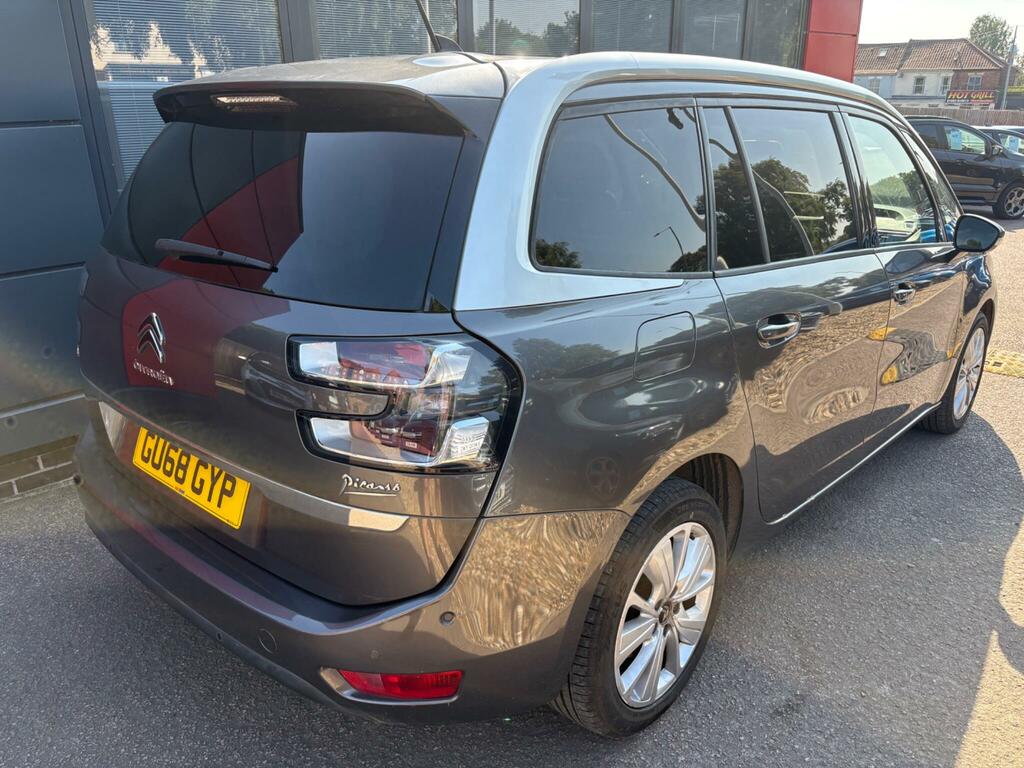 Citroen Grand C4 Picasso 1.6 Bluehdi Flair Eat6 Euro 6 Ss Grey #4