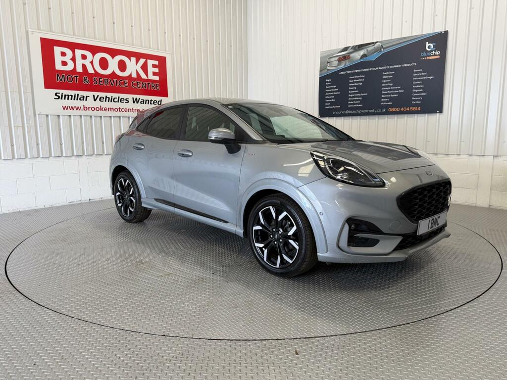 Ford Puma 1.0T Ecoboost Mhev St-line X Euro 6 Ss EK23SXU Silver