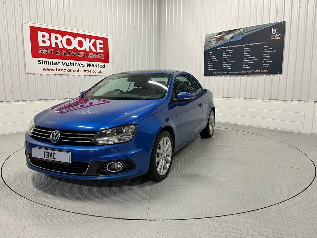 Volkswagen EOS 1.4 Tsi Bluemotion Tech Se Cabriolet Euro 5 Ss Blue #2