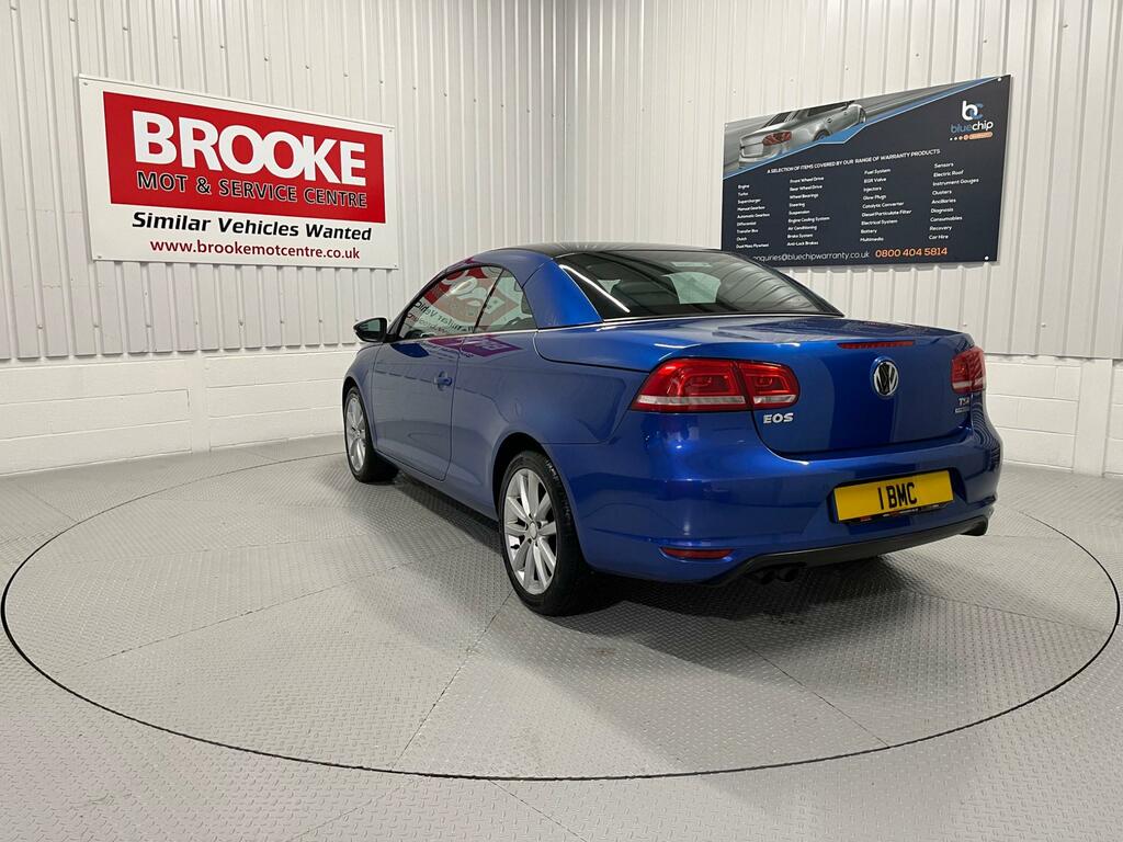 Volkswagen EOS 1.4 Tsi Bluemotion Tech Se Cabriolet Euro 5 Ss Blue #4