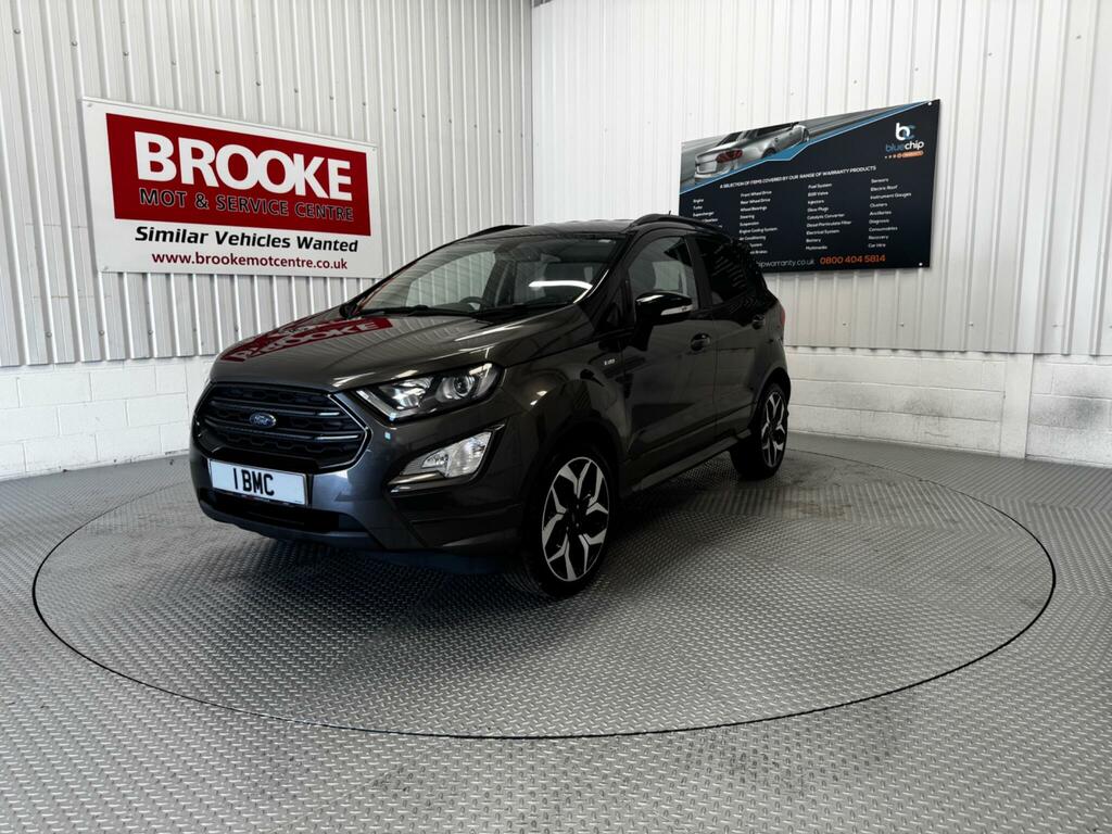 Ford Ecosport 1.0T Ecoboost St-line Euro 6 Ss RJ19LUL Grey #3